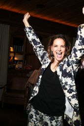 Katie Holmes Attends Poker Face Season 2 Game Night