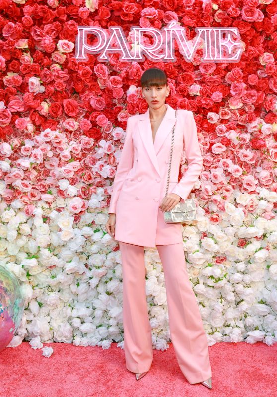 Katya Tolstova’s Chic Look at Parivie by Paris Hilton Launch