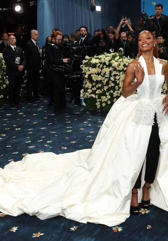 Keke Palmer - Met Gala 2025 Red Carpet Elegance