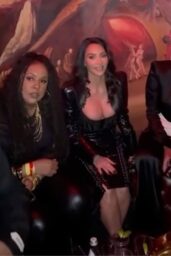 Kim Kardashian, Ciara & La La Anthony at Met Gala After-Party