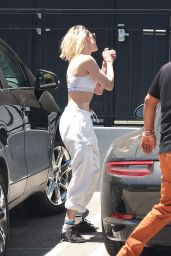 Kristen Stewart Steps Out in LA in Chic White Suit