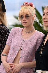 Kristen Stewart Wears Sheer Chanel at Cannes
