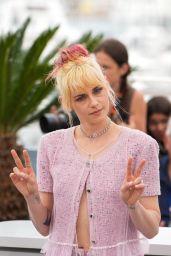 Kristen Stewart Wears Sheer Chanel at Cannes