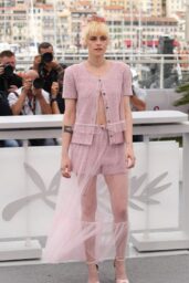 Kristen Stewart Wears Sheer Chanel at Cannes