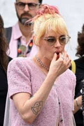 Kristen Stewart Wears Sheer Chanel at Cannes