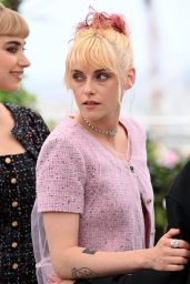 Kristen Stewart Wears Sheer Chanel at Cannes