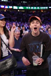 Kylie Jenner Courtside Knicks Game