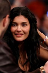 Kylie Jenner Courtside Knicks Game