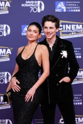 Kylie Jenner Timothée Chalamet Red Carpet Debu