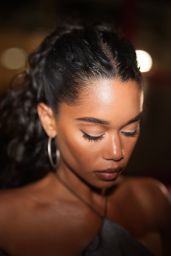 Laura Harrier Arrives at GQ After Party