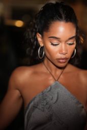 Laura Harrier Arrives at GQ After Party