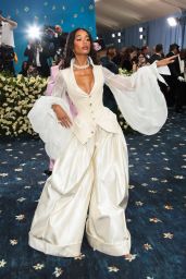 Laura Harrier Redefines Black Dandyism at Met Gala 2025