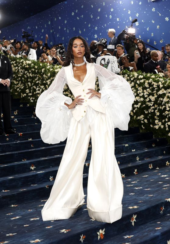 Laura Harrier Redefines Black Dandyism at Met Gala 2025