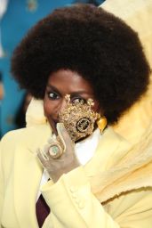 Lauryn Hill Debuts in Bold Yellow at Met Gala 2025