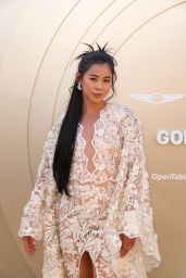 Leah Lewis Shines at Gold Gala 2025