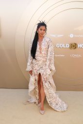 Leah Lewis Shines at Gold Gala 2025