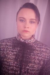 Lena Urzendowsky Styled for VOGUE Germany in Cannes