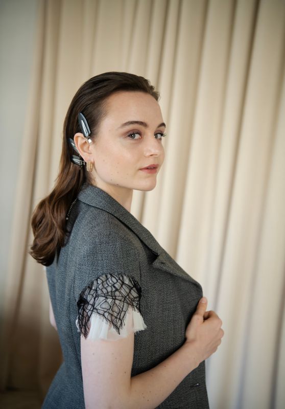 Lena Urzendowsky Styled for VOGUE Germany in Cannes