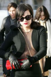 Lily Allen's Lunch Look in London 2008
