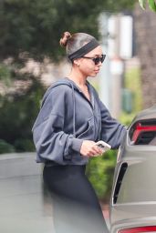 Lori Harvey Slays in Athleisure at Pilates