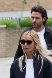 Louise Redknapp London Street Style May 2025