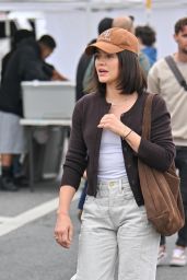 Lucy Hale Embraces Casual Chic at Studio City Farmers Market