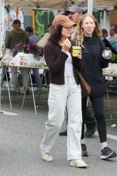 Lucy Hale Embraces Casual Chic at Studio City Farmers Market