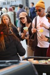 Lucy Hale Embraces Casual Chic at Studio City Farmers Market