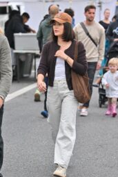 Lucy Hale Embraces Casual Chic at Studio City Farmers Market