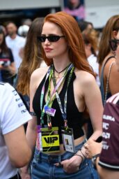 Madelaine Petsch Attends F1 Academy Round 3 in Miami