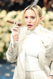 Madonna Rocks Met Gala 2025 with Bold Tailored Style