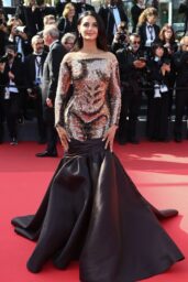 Mahlagha Jaberi attends Cannes Film Festival Closing Ceremony