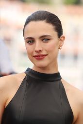 Margaret Qualley Wears Chanel Leather Dress at Cannes 2025