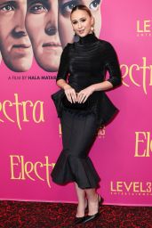 Maria Bakalova Attends Electra Premiere in Los Angeles
