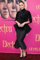 Maria Bakalova Attends Electra Premiere in Los Angeles