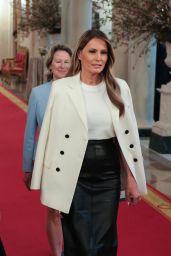 Melania Trump Barbara Bush Stamp Event Style