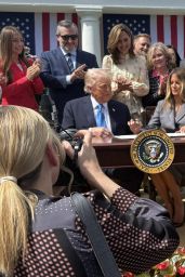 Melania Trump Wears Prada Suit for 2025 DC Signing