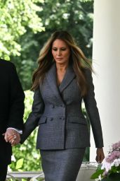 Melania Trump Wears Prada Suit for 2025 DC Signing