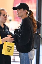 Miley Cyrus Shops in West Hollywood