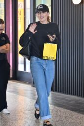 Miley Cyrus Shops in West Hollywood