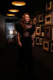 Miley Cyrus Wears Alaïa Net Dress Jimmy Kimmel 2025