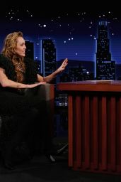 Miley Cyrus Wears Alaïa Net Dress Jimmy Kimmel 2025