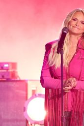 Miranda Lambert Pink Fringe ACM Stage