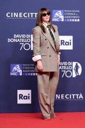 Monica Bellucci Walks the Red Carpet at David Di Donatello