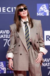 Monica Bellucci Walks the Red Carpet at David Di Donatello