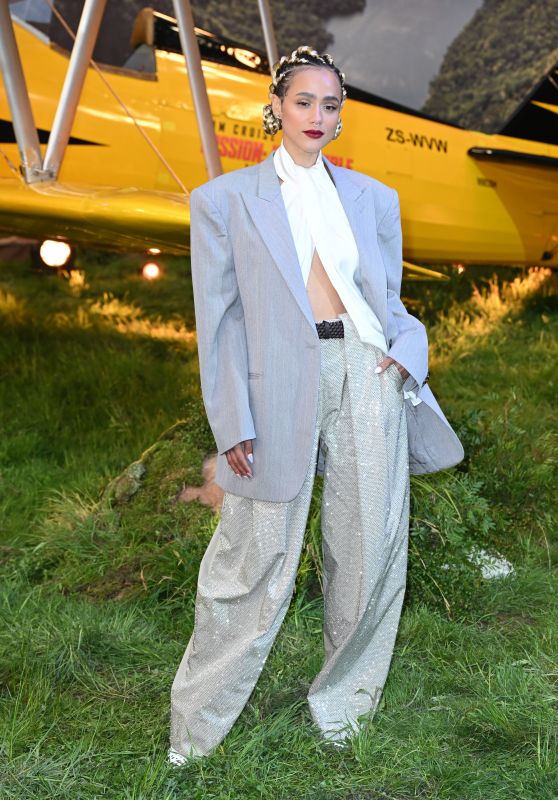 Nathalie Emmanuel Mission Impossible London
