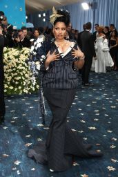 Nicki Minaj Brings Barbie Glam to Met Gala 2025