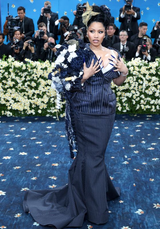 Nicki Minaj Brings Barbie Glam to Met Gala 2025
