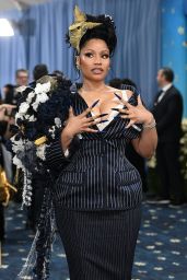 Nicki Minaj Brings Barbie Glam to Met Gala 2025