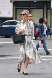 Nicky Hilton Cutout Flats NYC Shopping 2025